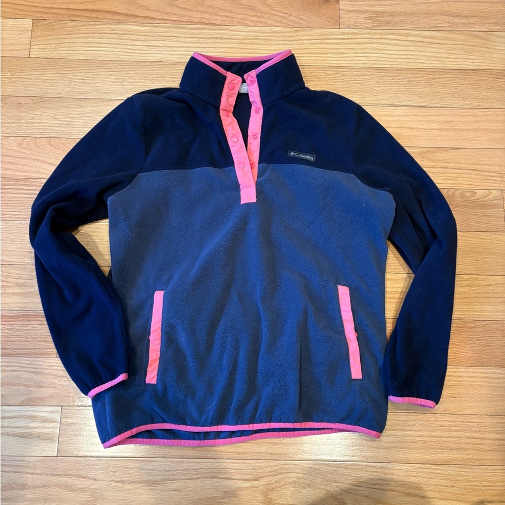 Columbia Two-Toned Blue and Pink Jacket